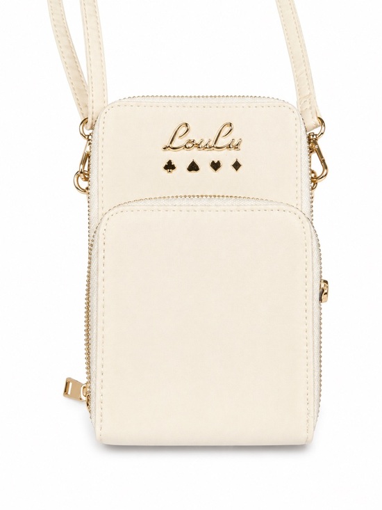Laulu Handbags - Cream Crossbody with phone storage
